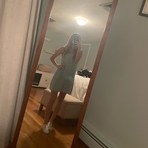 cotton on denim shift tank dress